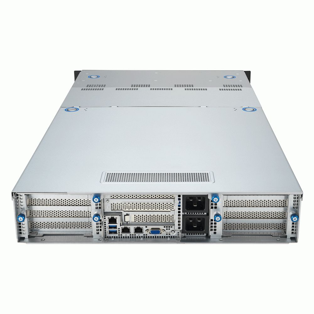 Серверная платформа ASUS ESC4000A-E12-SKU1, 2U GPU, 1 x SP5 LGA6096 EPYC 9004 (400W), 12DIMM DDR5, 2