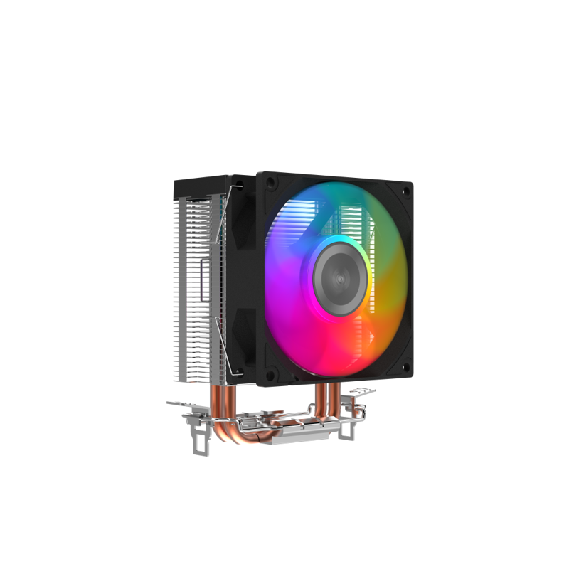 Кулер для процессора SAMA X20 (110W, 4-pin PWM, 123mm, 2x6mm, RGB, 1x92mm, 54.6CFM, 31.2dBA, 2700RPM