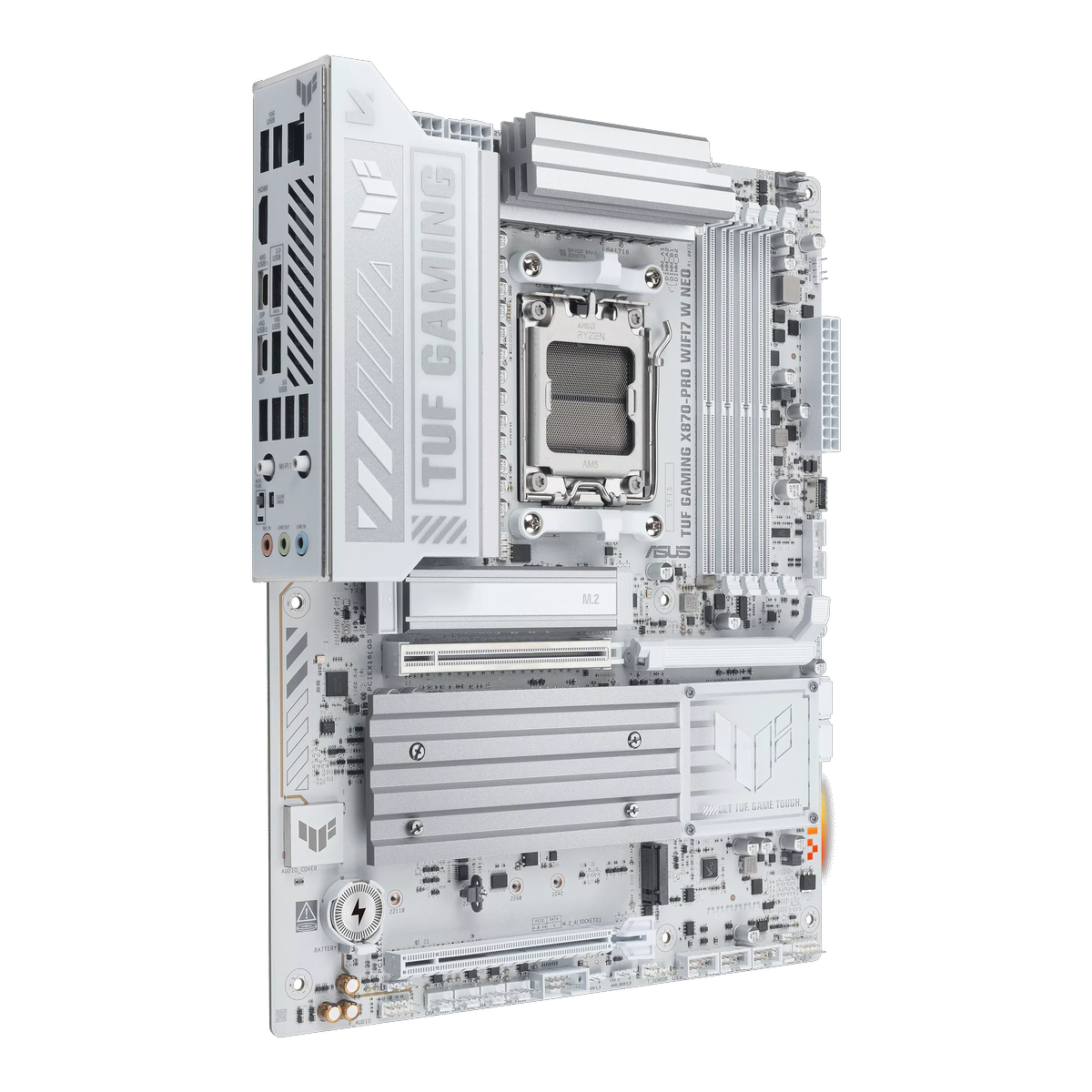 Материнская плата ASUS TUF GAMING X870-PRO WIFI7 W NEO AM5 ATX 4xDDR5 2xPCIEx16 2xUSB-C HDMI 4xM.2 5