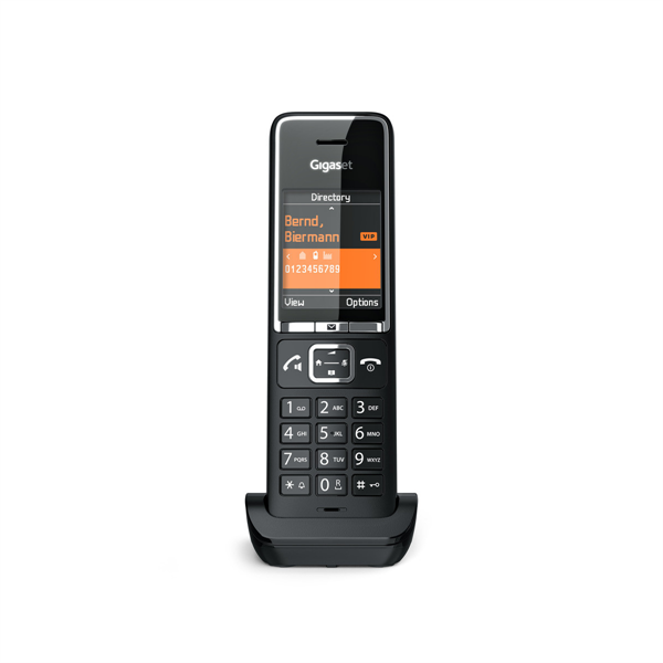 Трубка доп. Dect Gigaset Comfort 550HX черный для Comfort 550