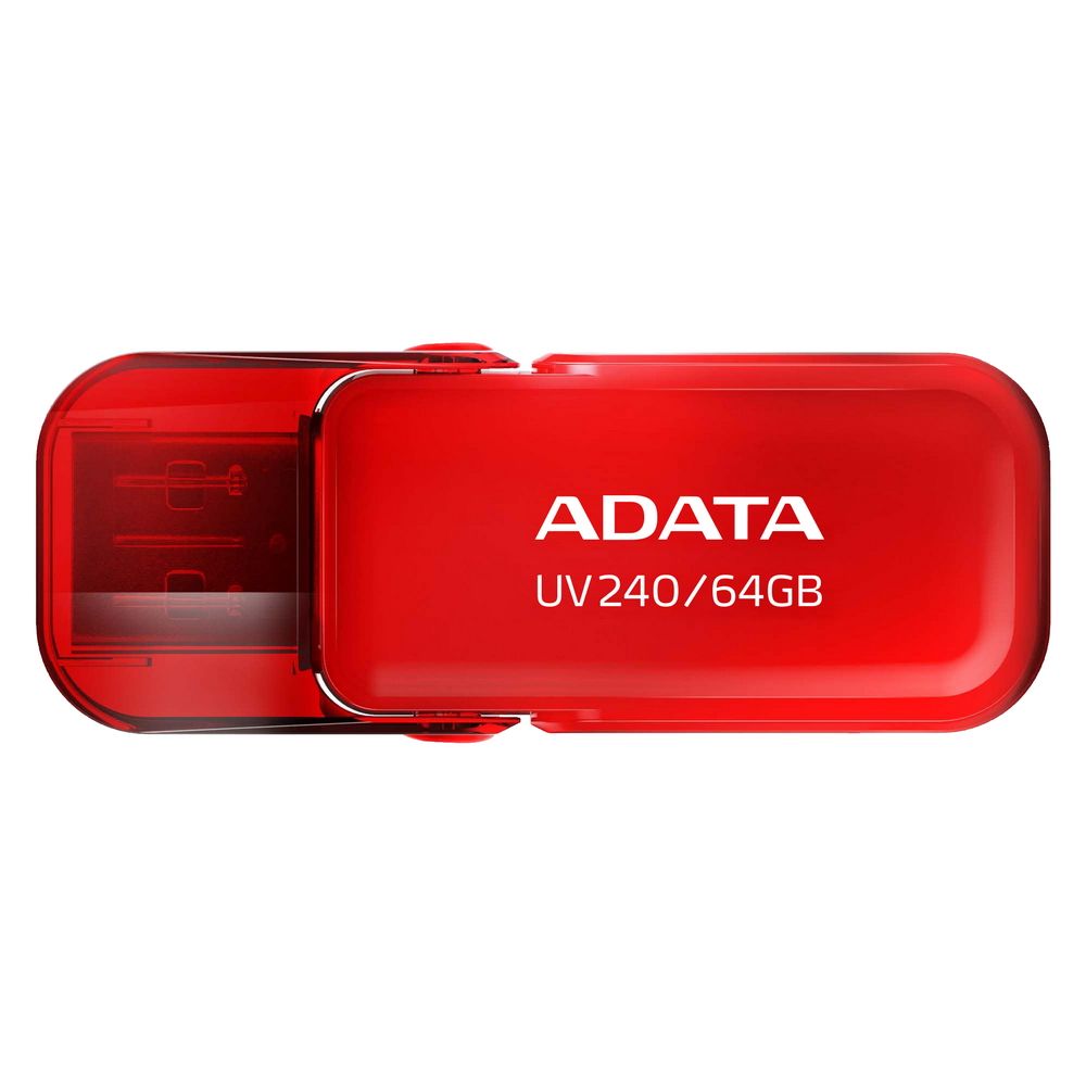 Флеш Диск A-Data 64GB UV240 AUV240-64G-RRD USB2.0 красный
