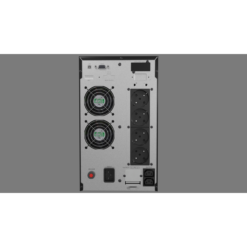 ИБП Сайбер Электро ЭКСПЕРТ-II-3000 Онлайн, Напольное исполнение 3000ВА/2700Вт. USB/RS-232/SNMPslot (