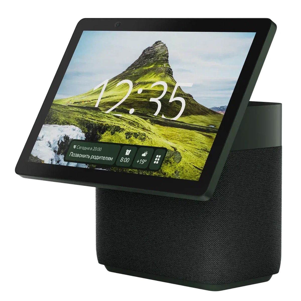 Умная колонка Yandex Станция Дуо Макс Zigbee Алиса зеленый 60W 1.0 BT/Wi-Fi 10м (YNDX-00055GRN)