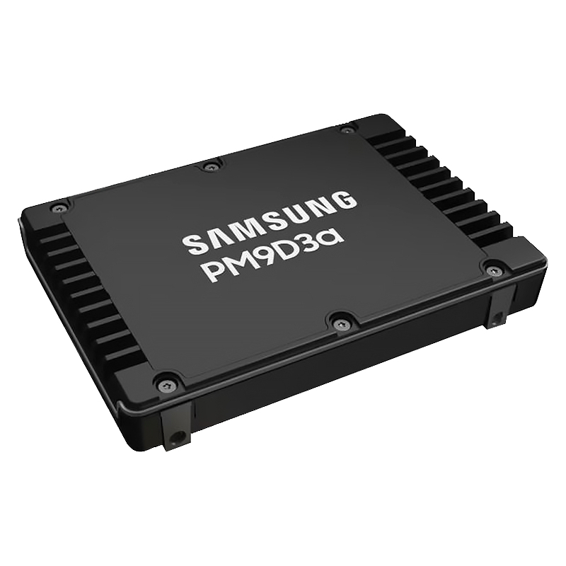 Твердотельный накопитель Samsung SSD PM9D3a, 15360GB, U.3(2.5" 15mm), NVMe, PCIe 5.0x4, 3D TLC, R/W 