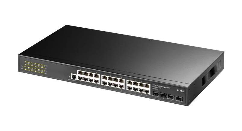 Коммутатор Cudy GS2024S2 (L2) 24x1Гбит/с 4SFP управляемый