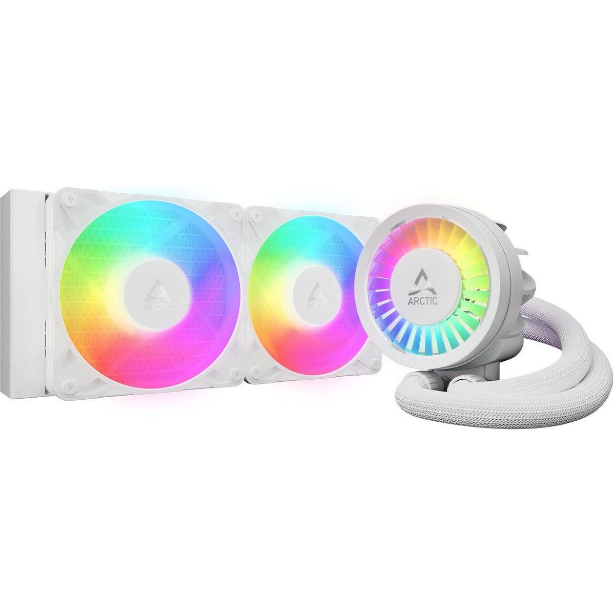 Жидкостная система охлаждения Cooling Arctic Liquid Freezer III Pro 240 A-RGB (White)  Multi Compati