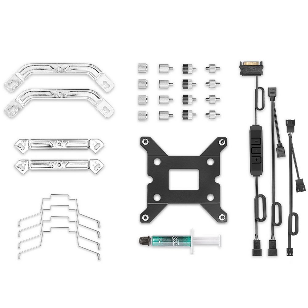 Кулер для процессора DEEPCOOL AS500 PLUS LGA20XX/1700/1200/115X/AM5/AM4 (8шт/кор, TDP 220W, PWM, ARG