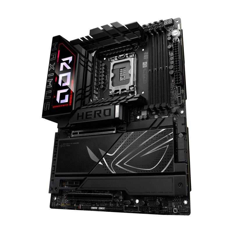 Материнская плата Asus ROG MAXIMUS Z890 HERO Soc-1851 Intel Z890 4xDDR5 ATX AC`97 8ch(7.1) 5Gigabit 