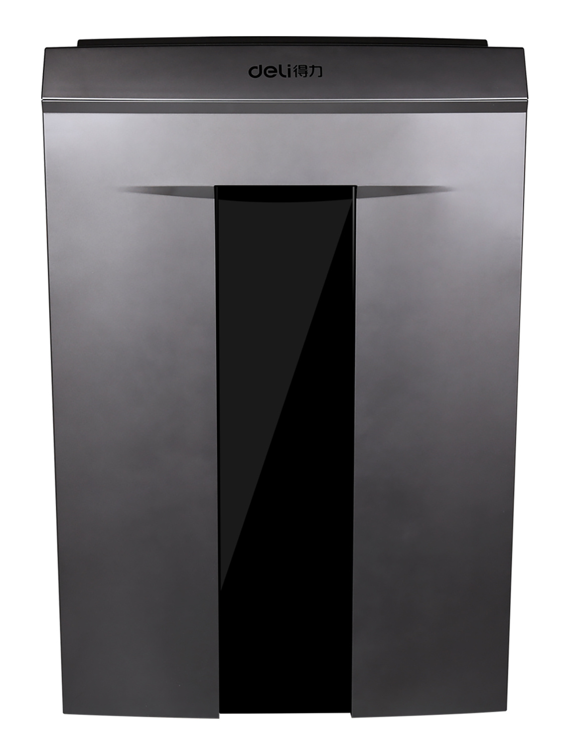 Шредер Deli 9907 серебристый с автоподачей (секр.P-4) фрагменты 8лист. 20лтр. скрепки скобы пл.карты