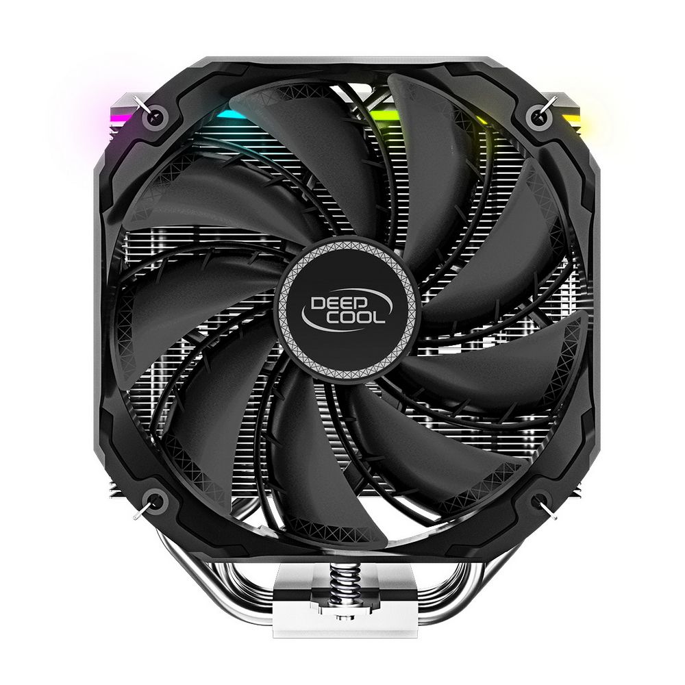 Кулер для процессора DEEPCOOL AS500 LGA20XX/1700/1200/115X/AM5/AM4 (8шт/кор, TDP 220W, PWM, ARGB Led
