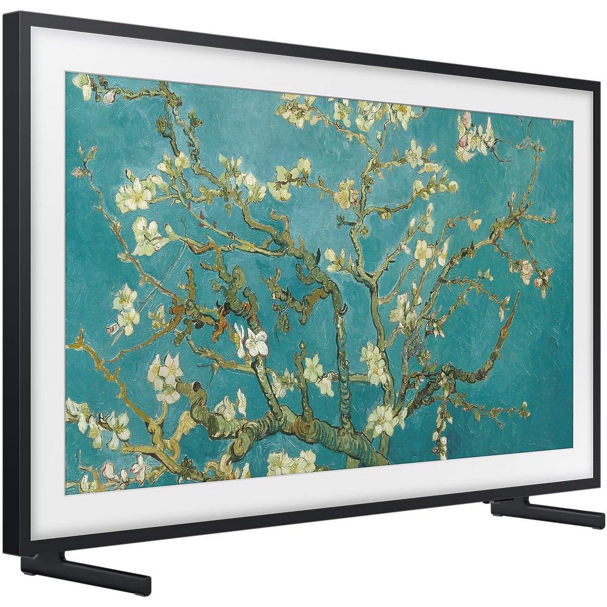 Телевизор QLED Samsung 32" QE32LS03CBUXRU The Frame черный/серый FULL HD 60Hz DVB-T2 DVB-C DVB-S2 US