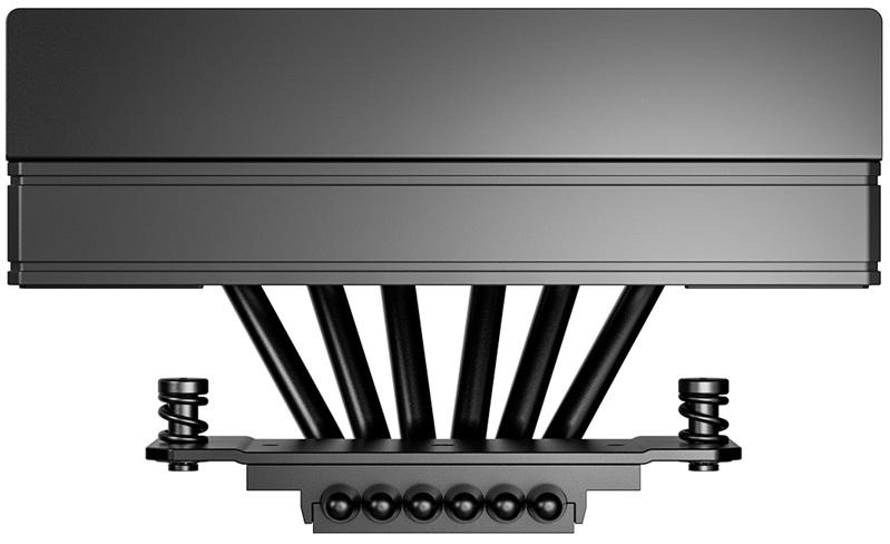 Кулер для процессора ID-COOLING IS-77-XT BLACK LGA1851/1700/1200/115X/AM5/AM4 низкопрофильный высота