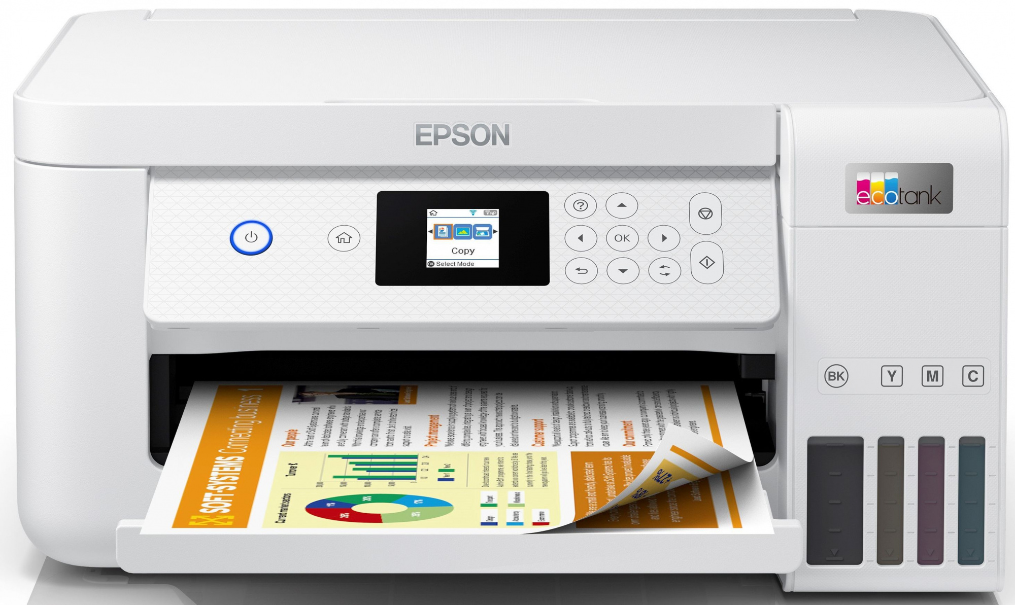 МФУ струйный Epson L4260 (C11CJ63515/415/411) A4 Duplex WiFi черный