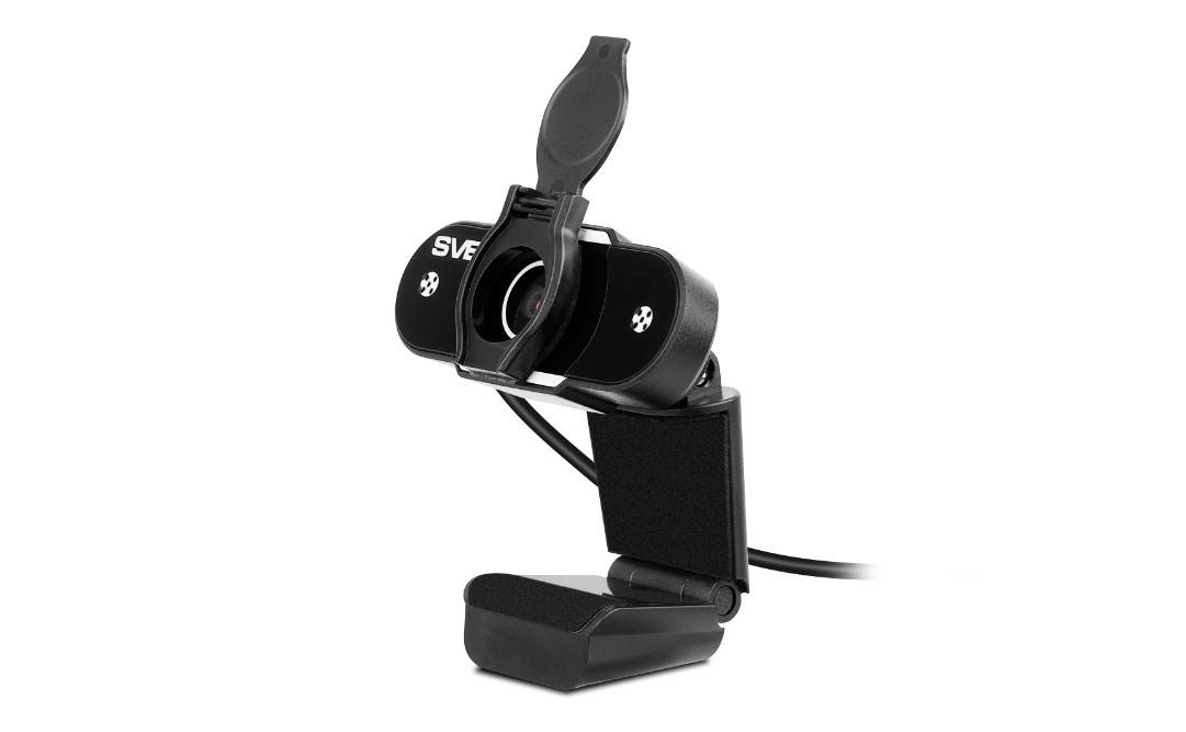 SVEN Веб-камера IC-915 (1 МП, 30 к/с, HD ready, мик. 3,5мм,  блист)