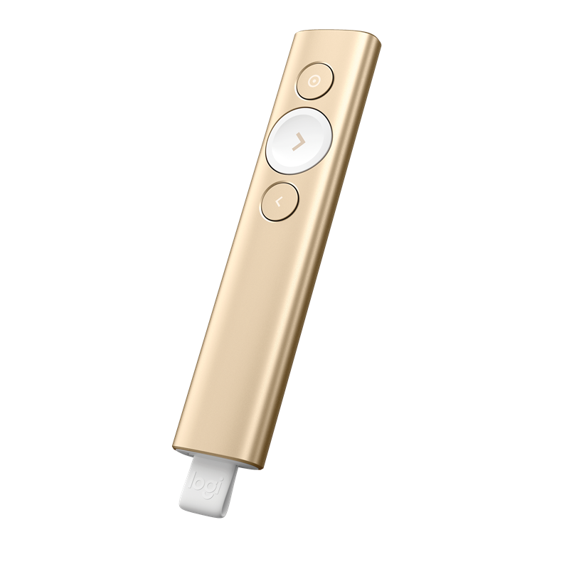 Презентер Logitech PRESENTER, SPOTLIGHT GOLD R-R0011