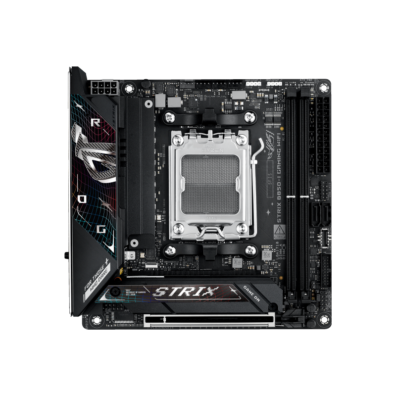 Материнская плата Asus ROG STRIX B850-I GAMING WIFI Socket AM5 AMD B850 2xDDR5 mini-ITX AC`97 8ch(7.