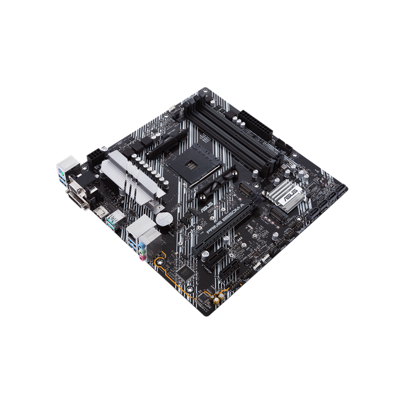 Материнская плата Asus PRIME B550M-A Soc-AM4 AMD B550 4xDDR4 mATX AC`97 8ch(7.1) GbLAN RAID+VGA+DVI+