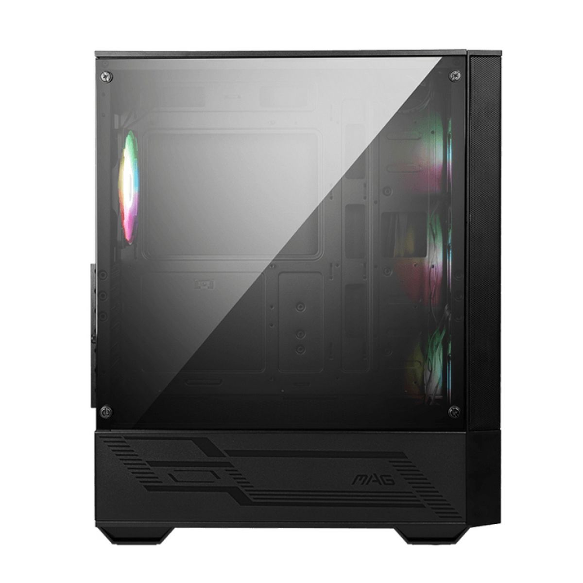 Корпус MSI MAG FORGE 112R Mid-Tower, ATX, 2xUSB 3.2, Audio I/O, 4x120mm ARGB Fan, 6-ch Light control