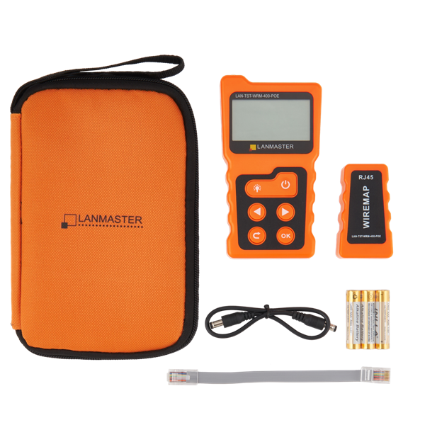 Тестер Lanmaster LAN-TST-WRM-400-POE