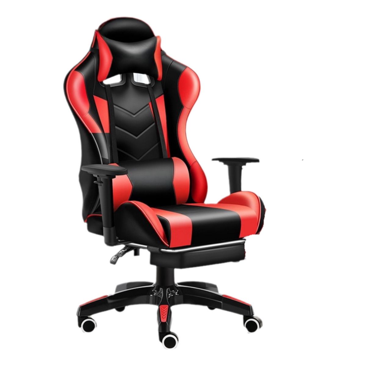 Игровое кресло Colorful iGame QC5180000034, черный/красный, крестовина пластик