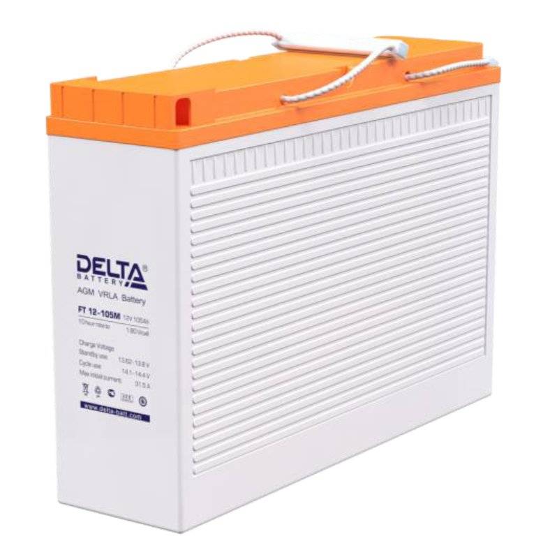 Аккумуляторная батарея DELTA BATTERY FT 12-105 M