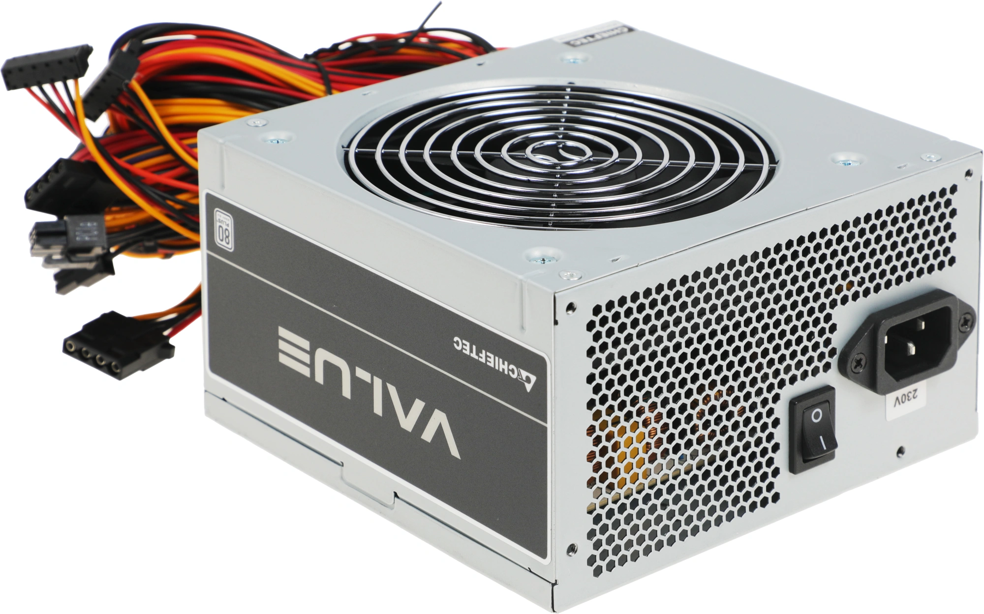 Блок питания Chieftec ATX 700W VALUE APB-700B8 80+ (20+4pin) APFC 120mm fan 4xSATA