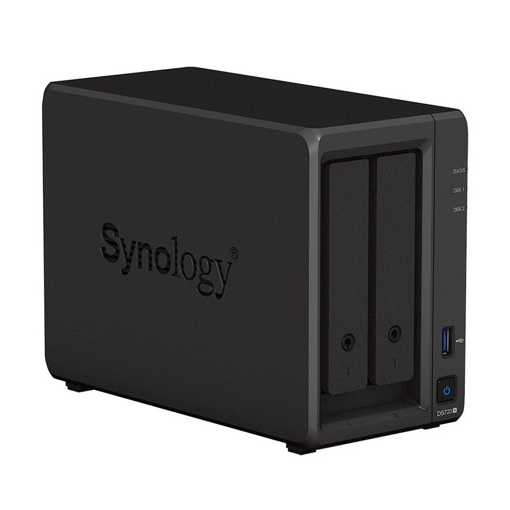 Система хранения данных Synology DC 2,6GhzCPU/4GB(32)/RAID0,1,10,5,6/ 2HP HDD SATA(3.5', 2.5')upto 7