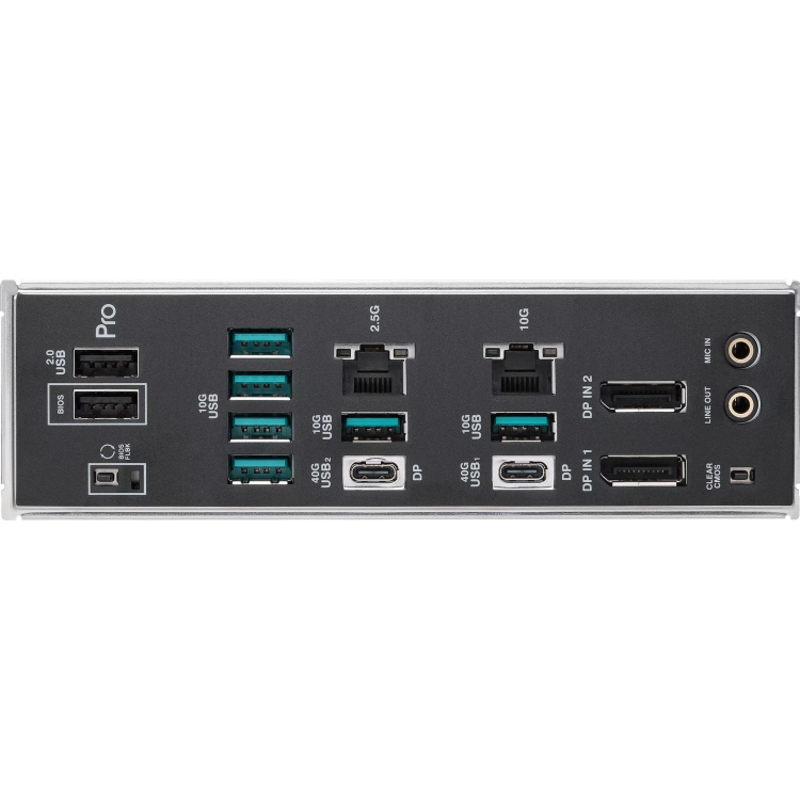 Материнская плата серверная ASUS PRO WS W890-SAGE LGA4710 EEB 8xDDR5 7xPCIEx16