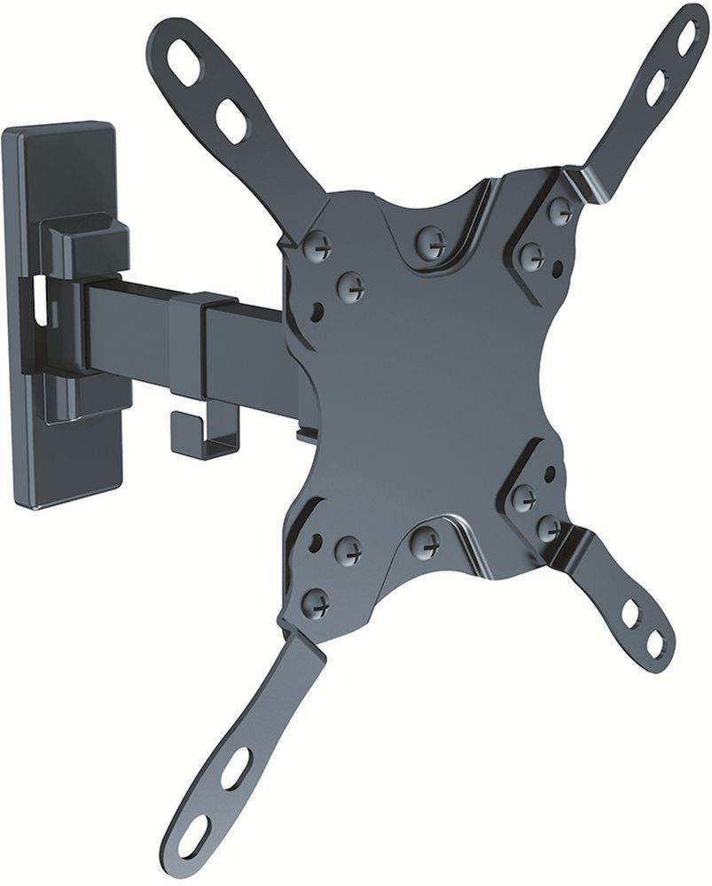 Кронштейн для телевизора Ultramounts UM864B черный 13"-42" макс.20кг настенный поворот и наклон