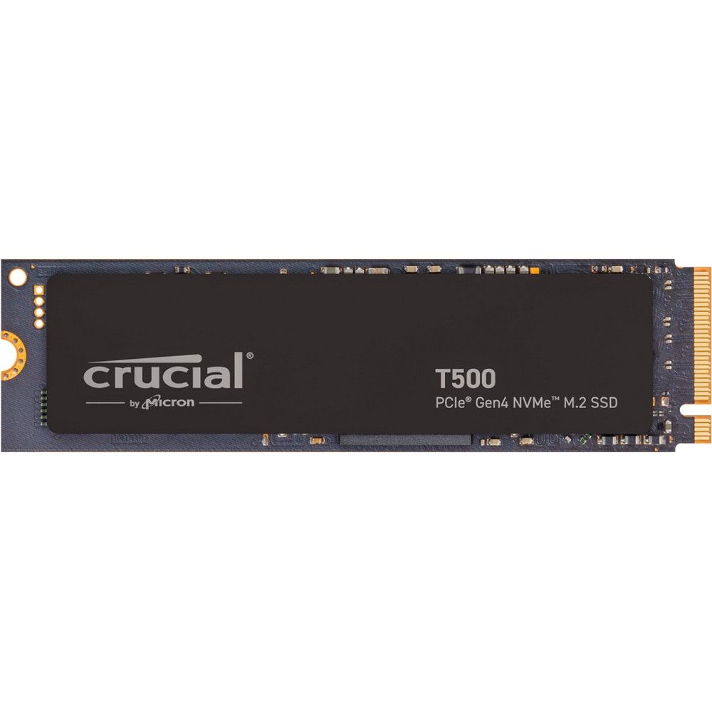 Твердотельный диск 2TB Crucial T500 CT2000T500SSD8 M.2, NVMe 3D TLC [R/W - 7400/7000 MB/s]