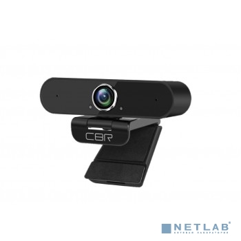 CBR CW 875QHD Black, Веб-камера с матрицей 5 МП, разрешение видео 2560х1440, USB 2.0, встроенный мик