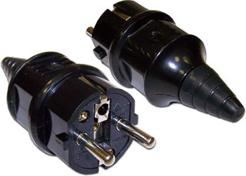 Вилка Lanmaster (LAN-CEE-7/7-180)