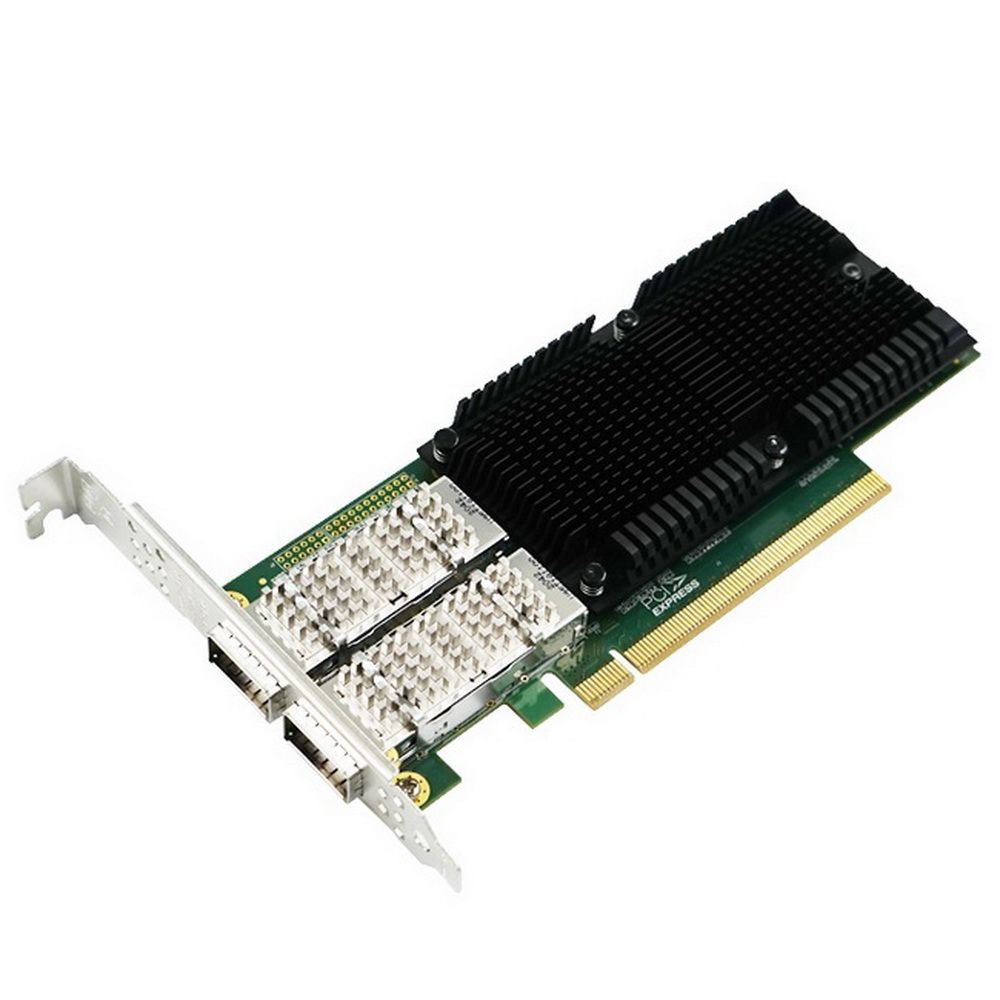 Сетевой адаптер LR-LINK LRES1014PF-2QSFP28 Intel E810 CAM2 PCI-E 4.0 x16 100GB 2 x QSFP28 E810-CQDA2