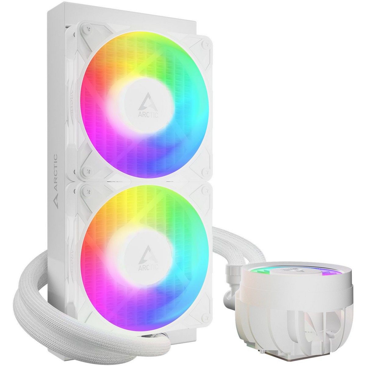 Жидкостная система охлаждения Cooling Arctic Liquid Freezer III Pro 240 A-RGB (White)  Multi Compati