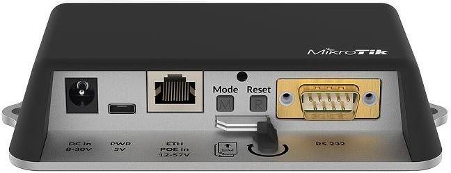 Точка доступа MikroTik LtAP mini with 650MHz CPU, 64MB RAM, 1xLAN, built-in 2.4Ghz 802.11b/g/n Dual 