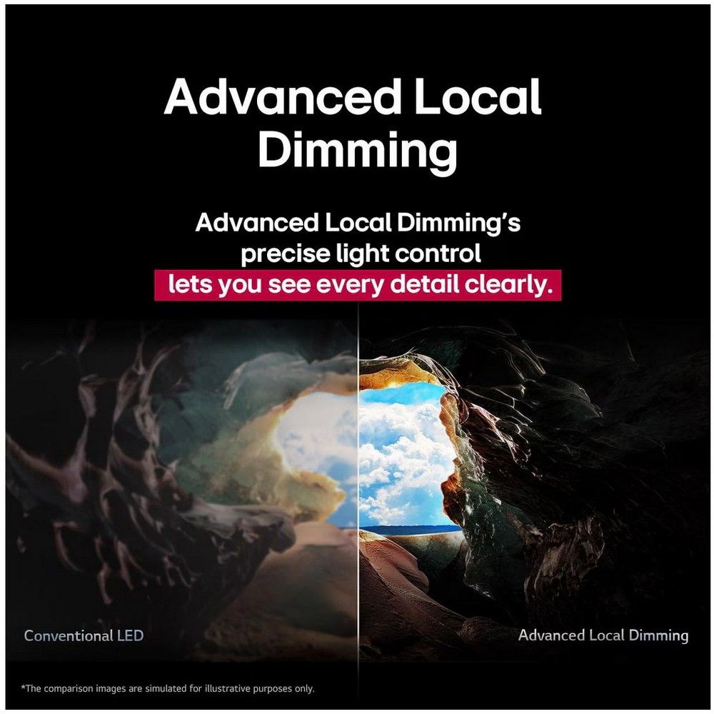 Телевизор LED LG 50" 50QNED80A6A.ARUG черный титан 4K Ultra HD 60Hz DVB-T DVB-T2 DVB-C DVB-S DVB-S2 