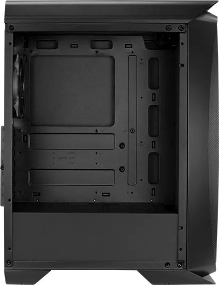 Корпус Aerocool Aero One Eclipse-G-BK-v1 черный без БП ATX 4x120mm 2x140mm 2xUSB3.0 audio bott PSU