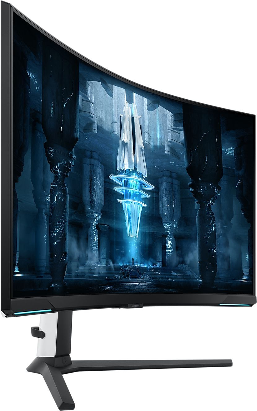 Монитор Samsung 32" Odyssey Neo G8 S32BG852NI черный/белый VA LED 16:9 HDMI полуматовая HAS Piv 350c