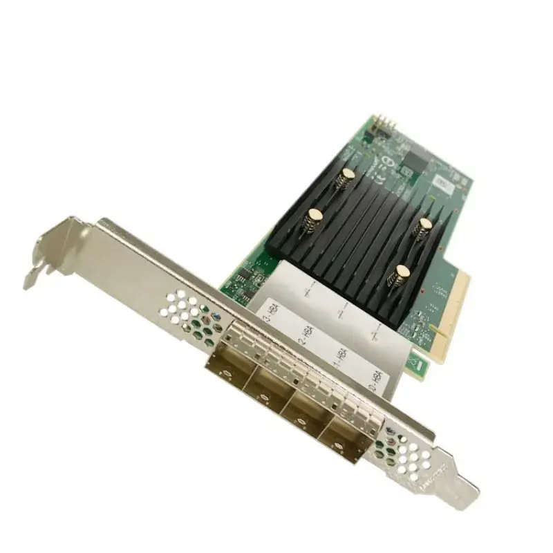 HBA-адаптер Broadcom SAS 9500-16e SGL (03-50075-00 / 03-50075-00002 / 03-50075-00003) PCIe Gen4 x8 L