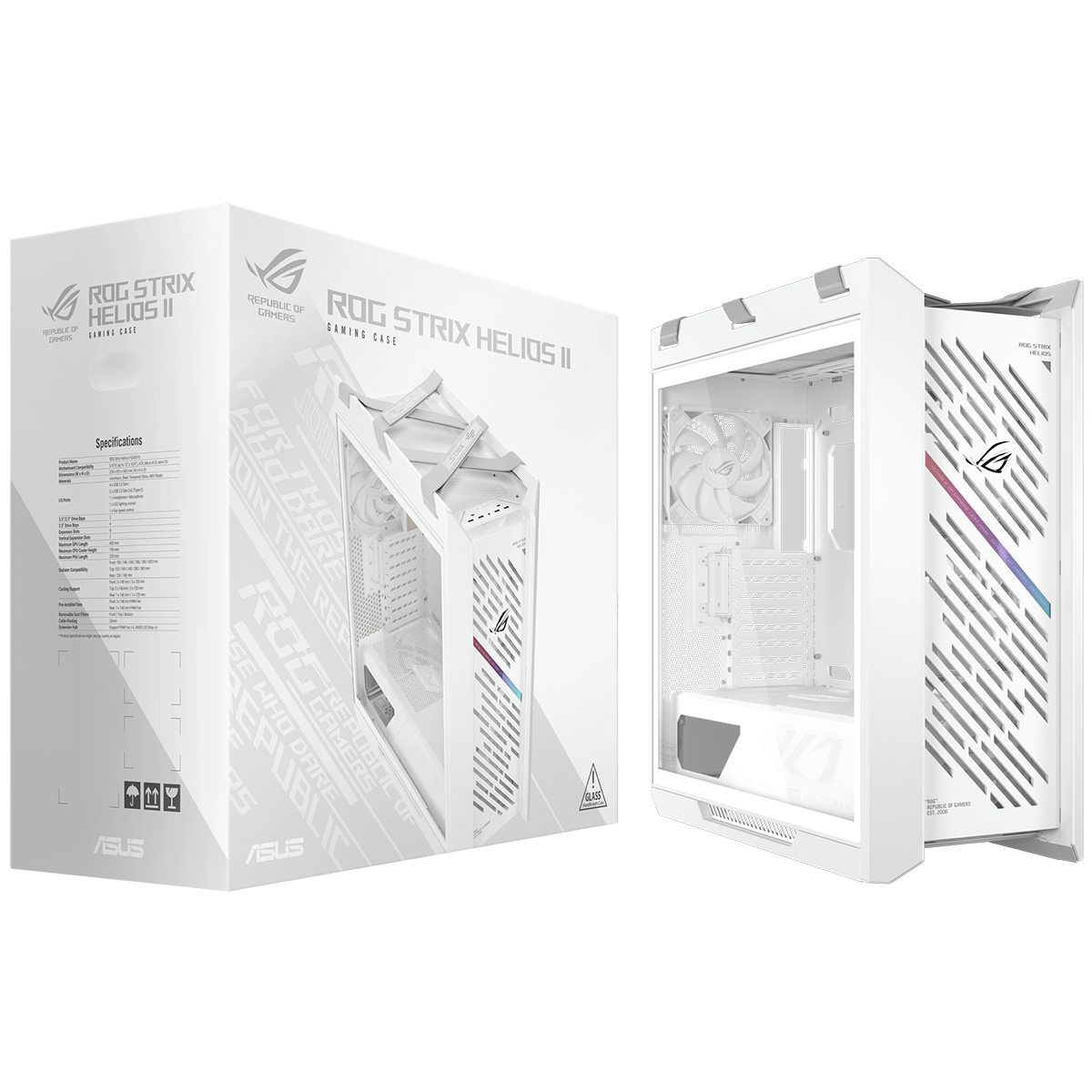 Корпус для ПК ASUS ROG STRIX HELIOS II GX601S WHITE