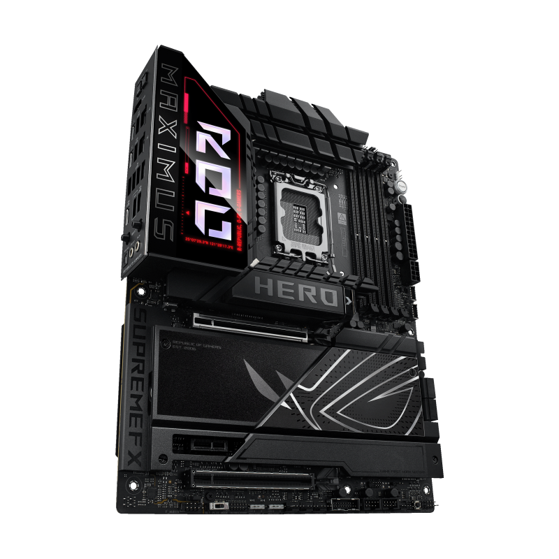 Материнская плата Asus ROG MAXIMUS Z890 HERO Soc-1851 Intel Z890 4xDDR5 ATX AC`97 8ch(7.1) 5Gigabit 