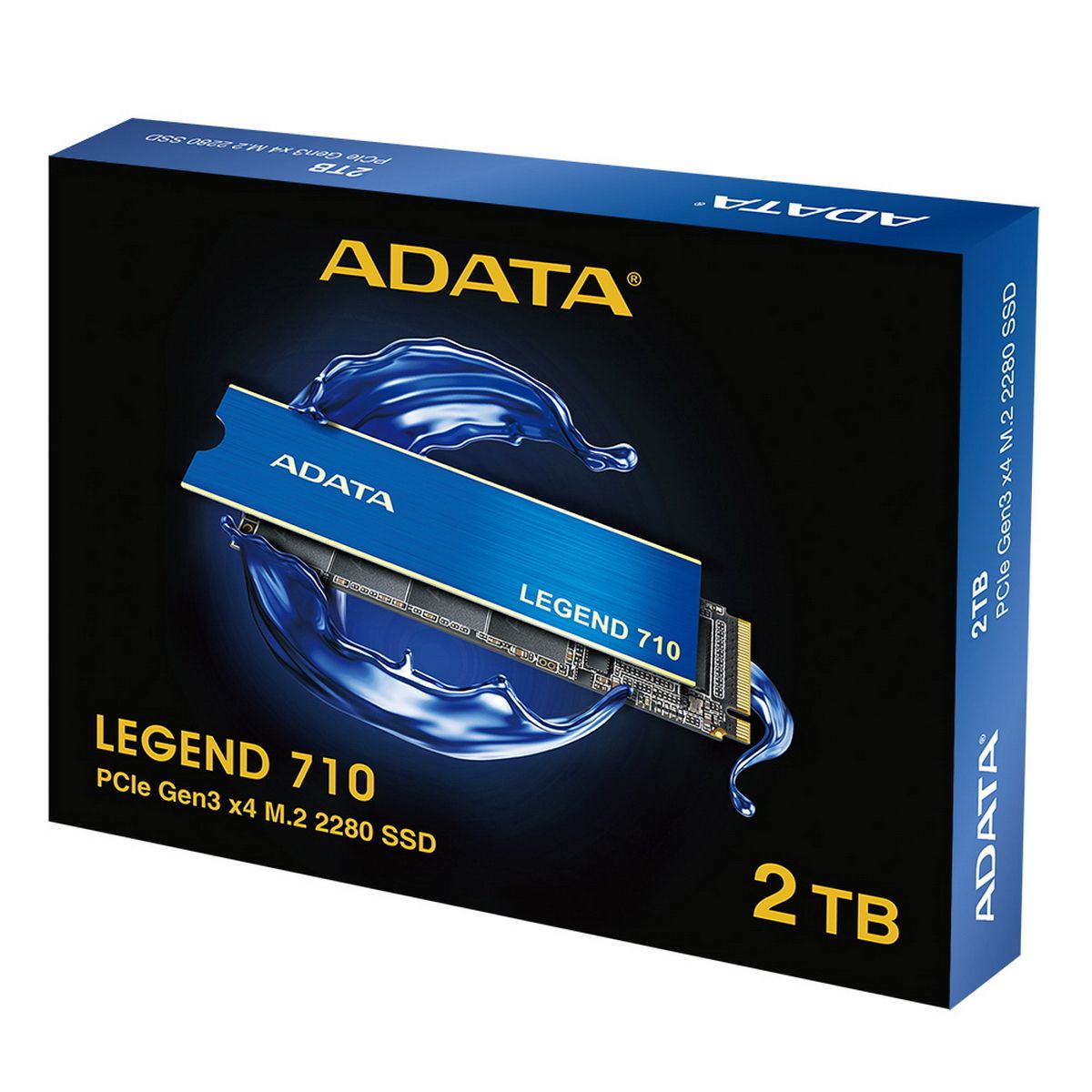 Накопитель SSD A-Data PCIe 3.0 x4 2TB ALEG-710-2TCS Legend 710 M.2 2280