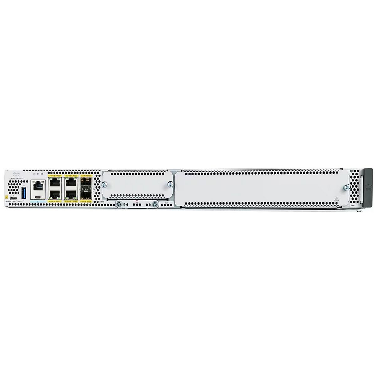 Маршрутизатор CISCO C8300 1RU with 1G WAN (1 SM slot and 1 NIM slot, and 6x 1GbE ports), 8GB DRAM, 8