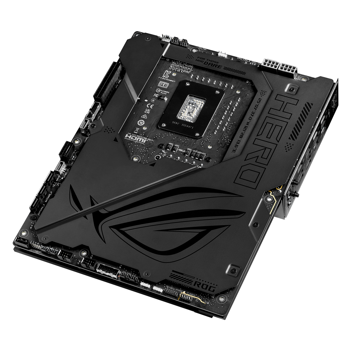 Материнская плата ASUS ROG MAXIMUS Z890 HERO BTF LGA1851 ATX 4хDDR5 PCIEx16 PCIEx4 PCIEx1 6xM.2 2xTh