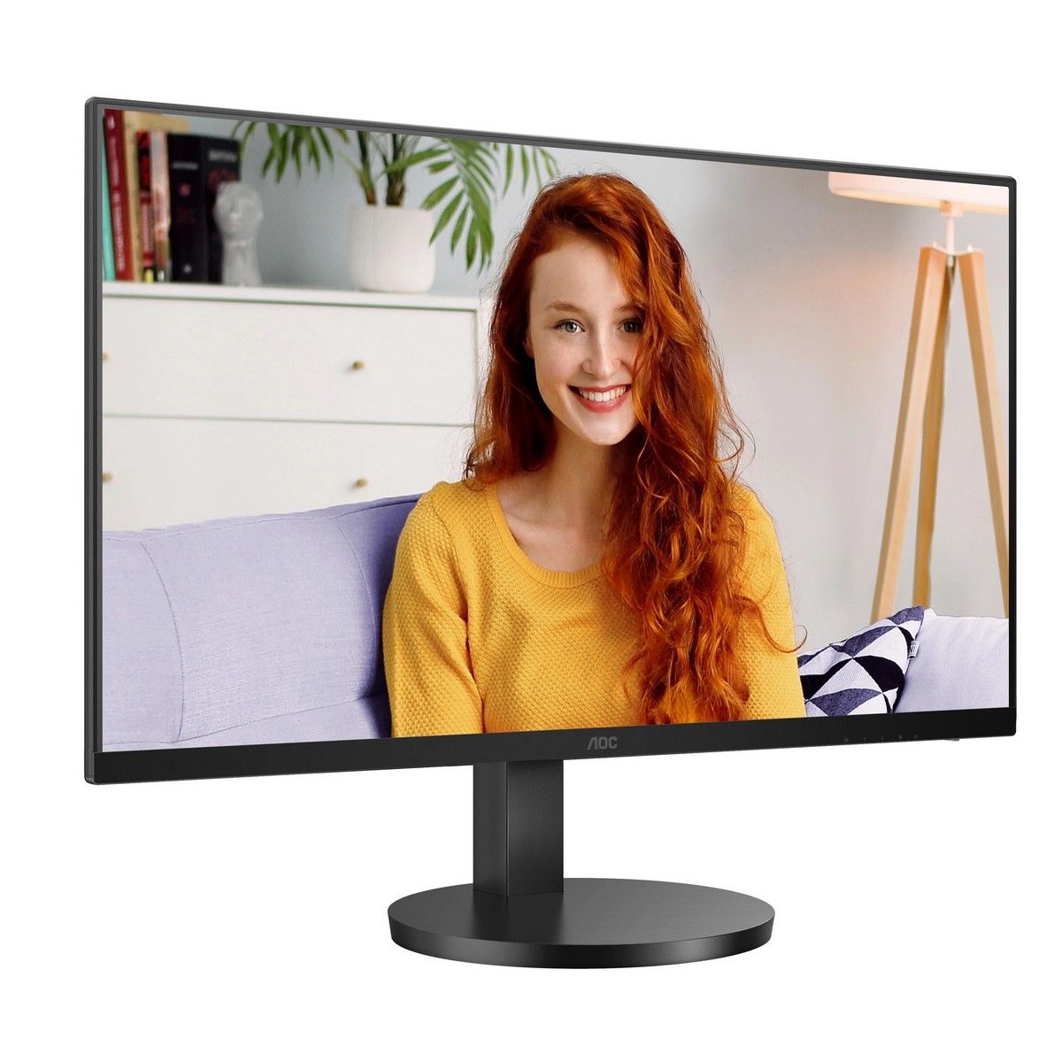 Монитор AOC 27" Basic-Line U27B3AF черный IPS LED 16:9 HDMI M/M матовая HAS 350cd 178гр/178гр 3840x2