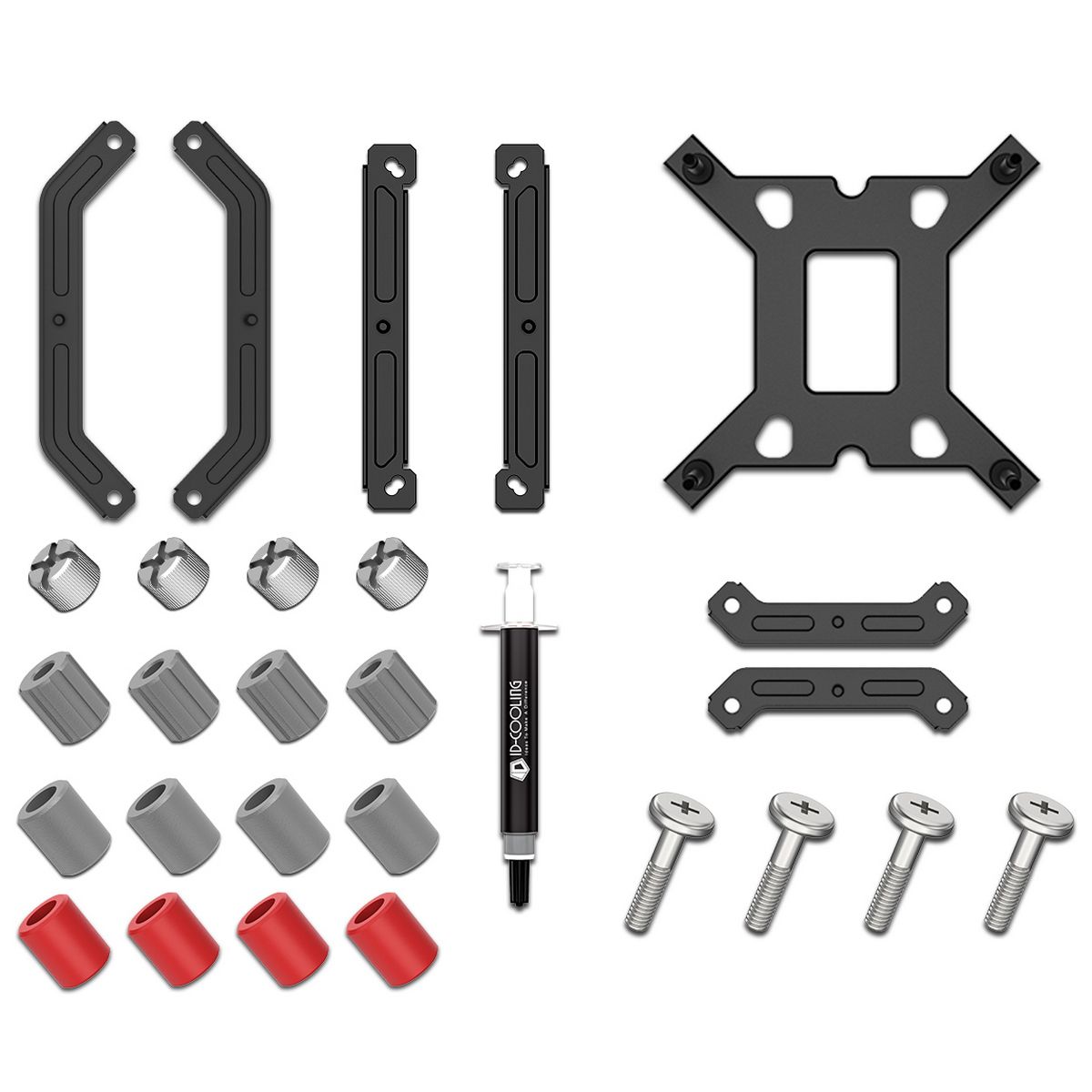 Устройство охлаждения(кулер) ID-Cooling IS-40-XT Soc-AM5/AM4/1200/1700/1851 черный 4-pin 14-35.2dB A
