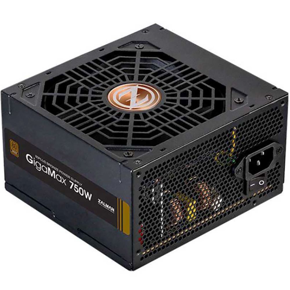 Блок питания Zalman ZM750-GVII, 750W, ATX12V v2.31, EPS, APFC, 12cm Fan, 80+ Bronze, Retail
