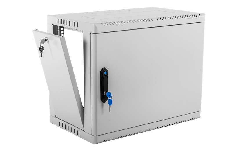 Шкаф ЦМО Шкаф телекоммуникационный настенный сварной 9U (600  350) съёмные стенки, дверь металл