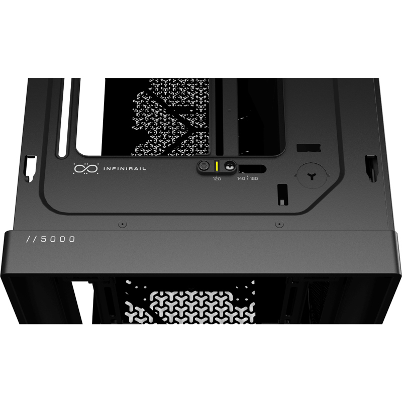 Корпус Corsair Frame 5000D RS ARGB High-Airflow, Midi-Tower, TG, 4x140mm ARGB, 4xUSB-A 3.2, 1xUSB 3.