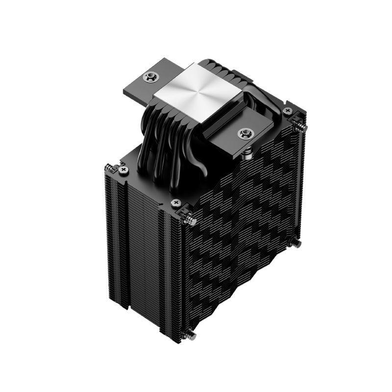 Кулер для процессора PCCooler RZ700D BK (270W, 4-pin PWM, 159.5mm, Al/Cu, 7x6mm, 2x120mm, 79.8CFM, 3